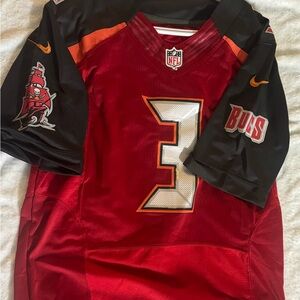 Nike Red and Black Men's Sports Jersey